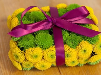 Подушечки для колец из живых цветов Подушечки для колец из живых цветов
